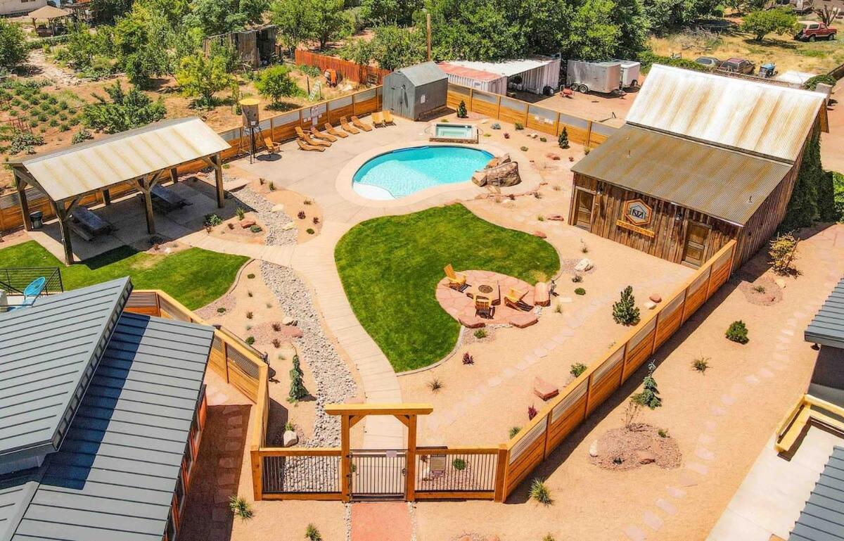 Timber & Tin F 2Bed 2Bath W Pool & Rooftop Deck Kanab Eksteriør billede