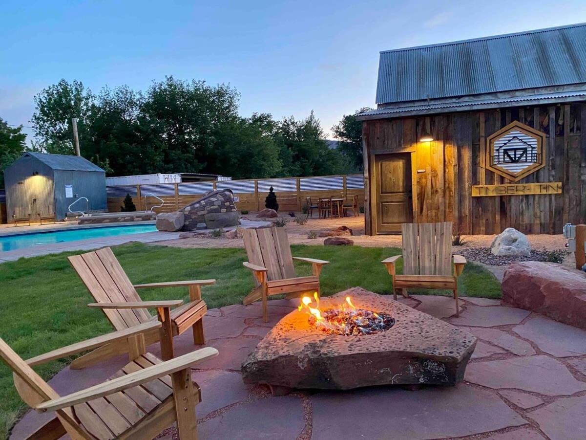 Timber & Tin F 2Bed 2Bath W Pool & Rooftop Deck Kanab Eksteriør billede